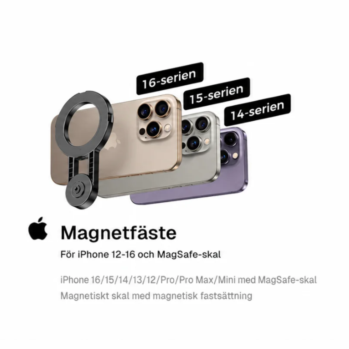 Snapio ™ - 4-i-1 ministativ med laddbar fjärrkontroll